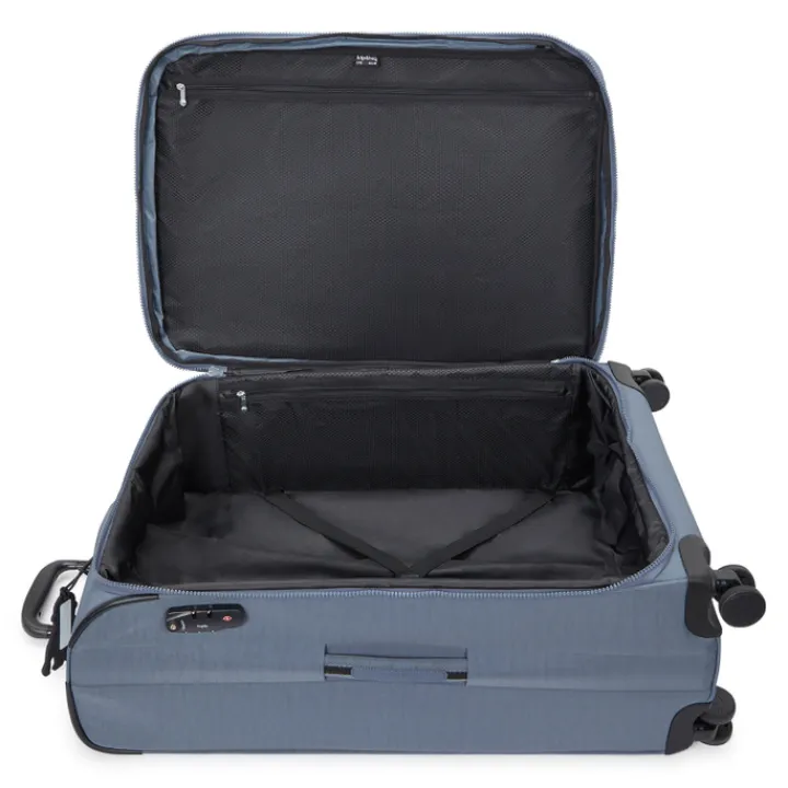 Reistrolleys|Reiskoffers>Kipling New Youri Spin L b blue stone