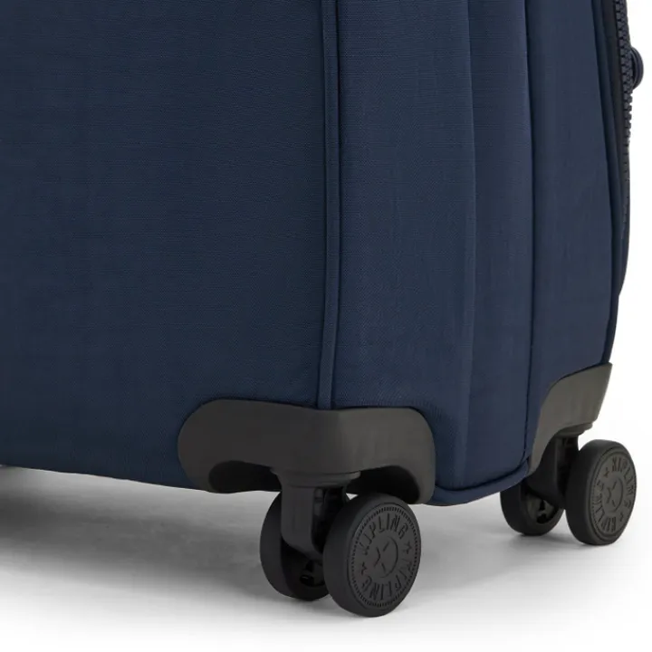 Zachte Koffers|Reiskoffers>Kipling New Youri Spin M blue bleu 2