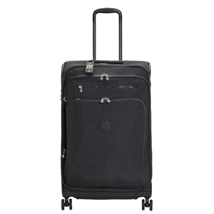 Zachte Koffers|Reiskoffers>Kipling New Youri Spin M black noir
