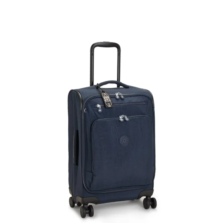 Transavia Trolleys|Handbagage Trolleys>Kipling New Youri Spin S blue bleu 2