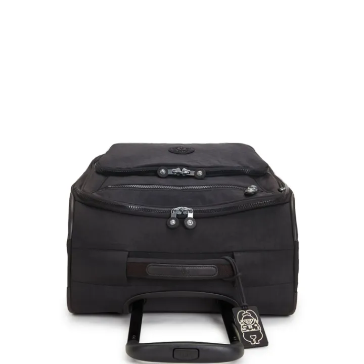 Transavia Trolleys|Handbagage Trolleys>Kipling New Youri Spin S black noir