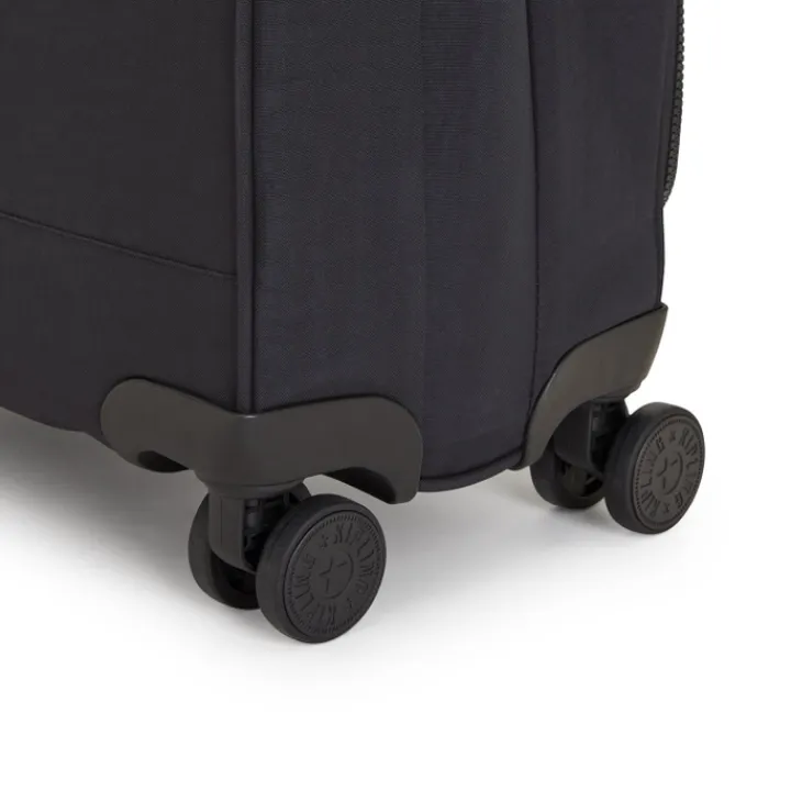 Transavia Trolleys|Handbagage Trolleys>Kipling New Youri Spin S black noir