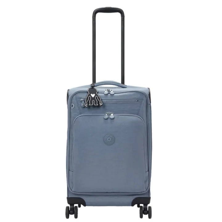 Transavia Trolleys|Handbagage Trolleys>Kipling New Youri Spin S blue stone