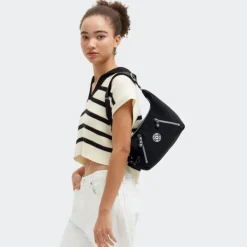 Schoudertassen|Damestassen>Kipling Nikki rapid black