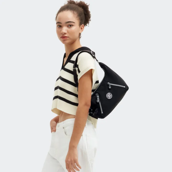 Schoudertassen|Damestassen>Kipling Nikki rapid black