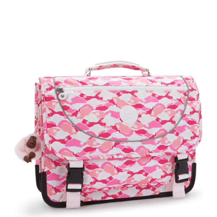 Kleine Rugzakken|Schoolrugzak>Kipling Preppy pink palm