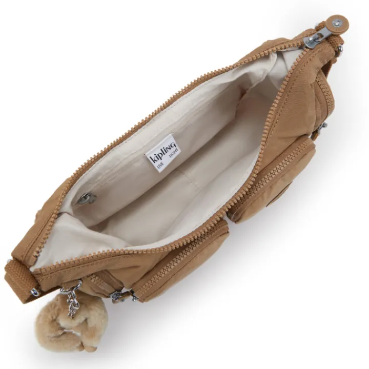 Schoudertassen|Crossbody>Kipling Rikka S b early tan