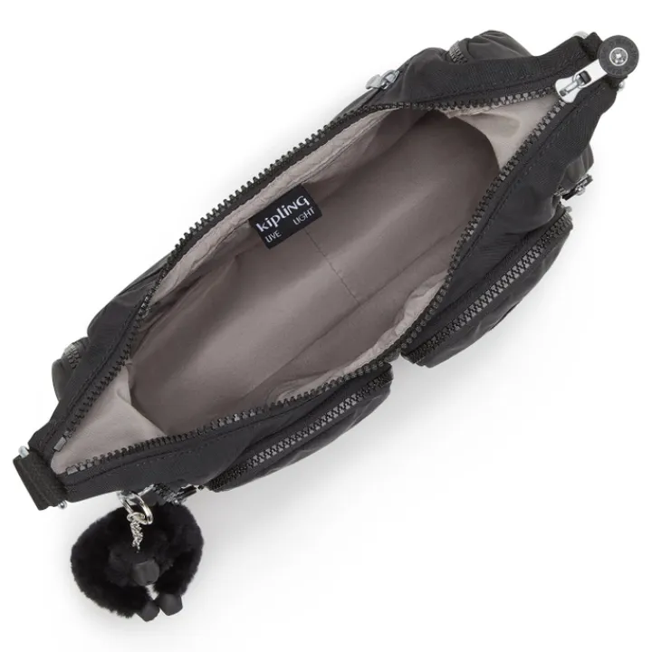 Schoudertassen|Crossbody>Kipling Rikka S black noir