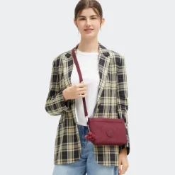 Schoudertassen|Crossbody>Kipling Riri b lounge wine