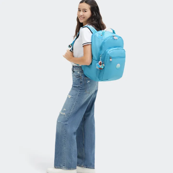 Peuter Rugzakken|Kinderrugzakken>Kipling Seoul College blue met