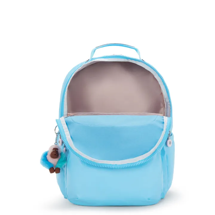 Schoolrugzak|Heren Schooltassen>Kipling Seoul Lap blue met