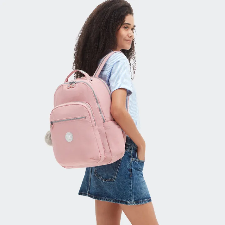 Schoolrugzak|Dames Schooltassen>Kipling Seoul Lap bridal rose
