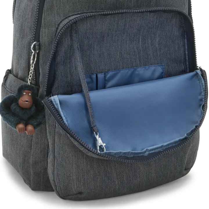 Schoolrugzak|Heren Schooltassen>Kipling Seoul Lap marine navy