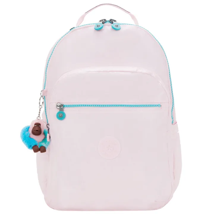 Schoolrugzak|Dames Schooltassen>Kipling Seoul Lap pink met