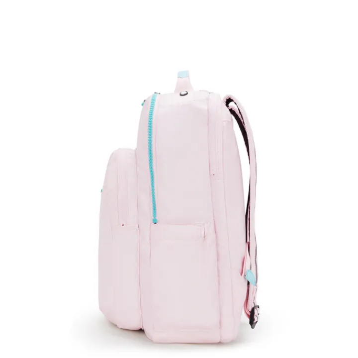 Schoolrugzak|Dames Schooltassen>Kipling Seoul Lap pink met