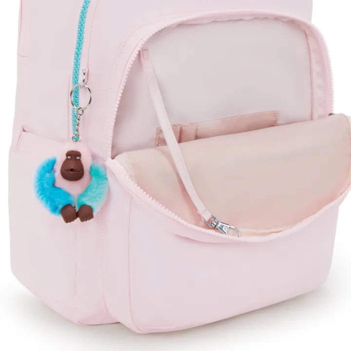 Schoolrugzak|Dames Schooltassen>Kipling Seoul Lap pink met