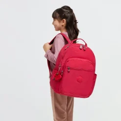 Schoolrugzak|Dames Schooltassen>Kipling Seoul marine navy