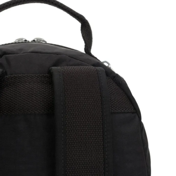 Kleine Rugzakken|Schoolrugzak>Kipling Seoul Rugzak S black noir
