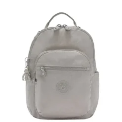 Kleine Rugzakken|Schoolrugzak>Kipling Seoul Rugzak S grey gris