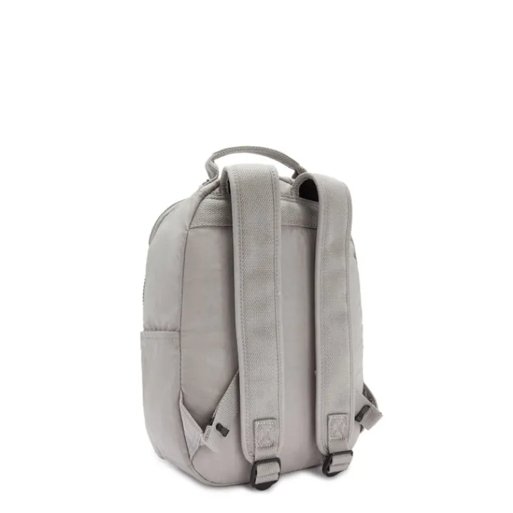 Kleine Rugzakken|Schoolrugzak>Kipling Seoul Rugzak S grey gris