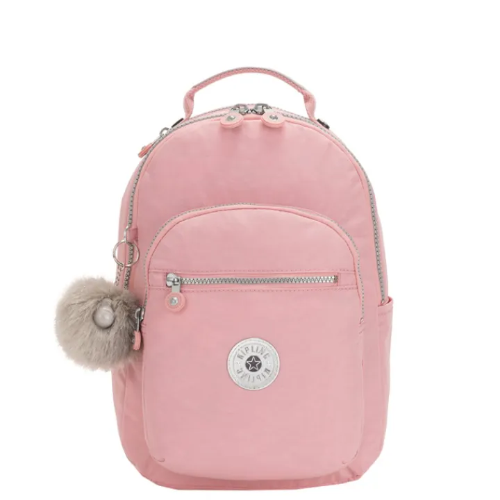 Kleine Rugzakken|Schoolrugzak>Kipling Seoul S bridal rose