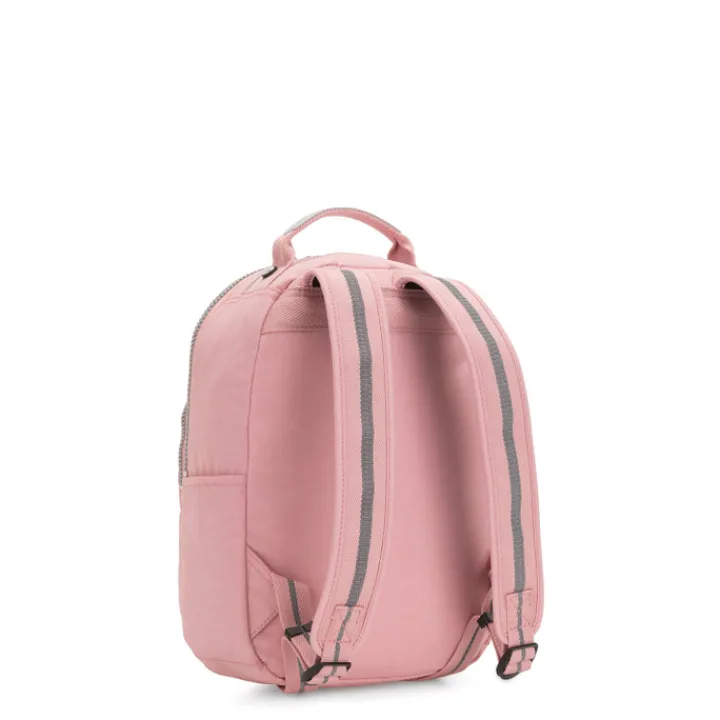 Kleine Rugzakken|Schoolrugzak>Kipling Seoul S bridal rose