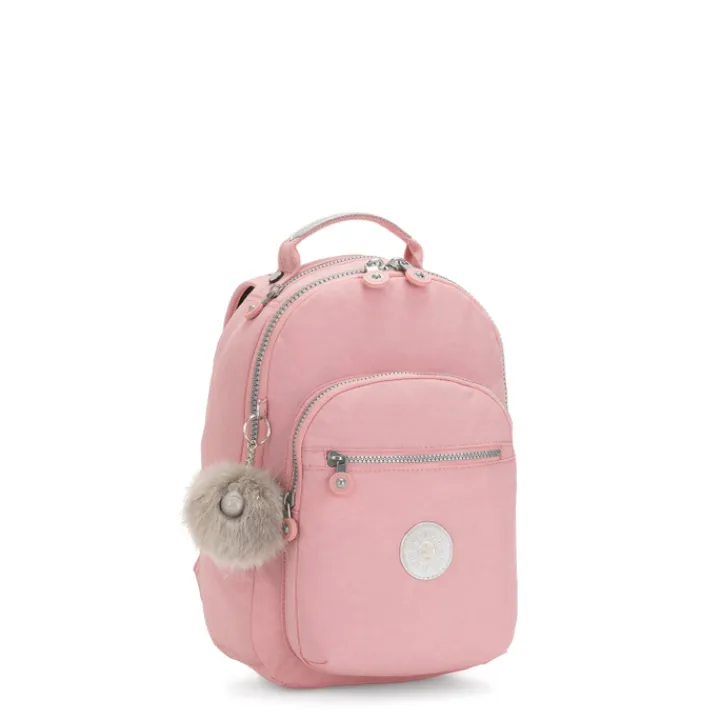 Kleine Rugzakken|Schoolrugzak>Kipling Seoul S bridal rose