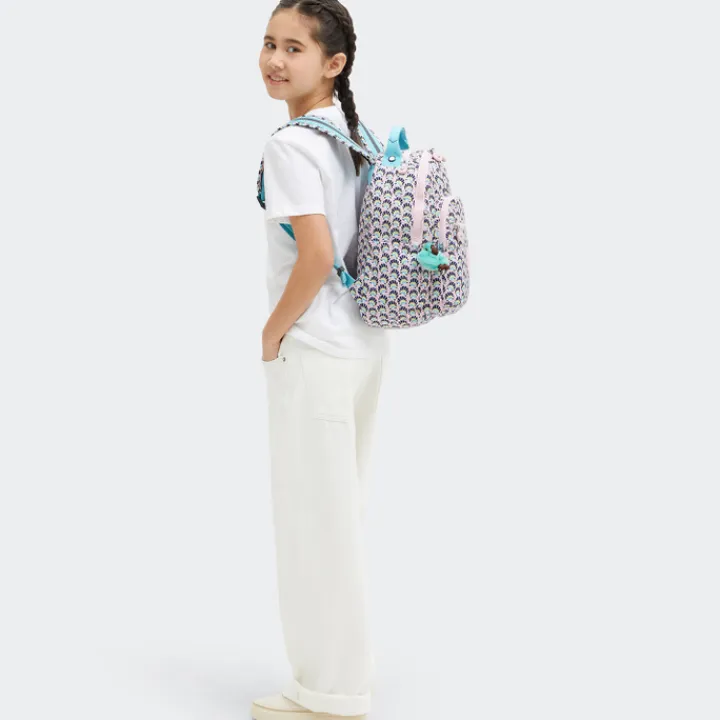 Kleine Rugzakken|Schoolrugzak>Kipling Seoul S geo shell