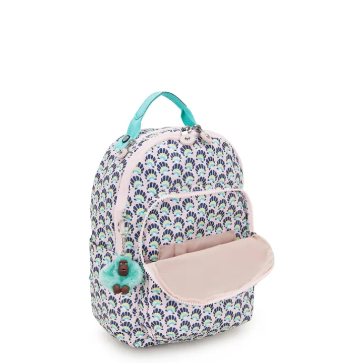 Kleine Rugzakken|Schoolrugzak>Kipling Seoul S geo shell