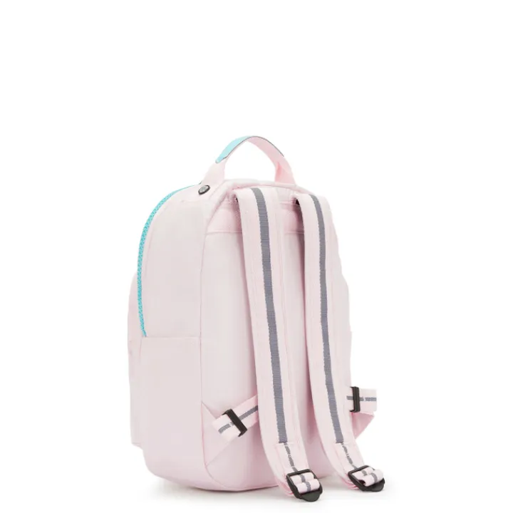 Kleine Rugzakken|Schoolrugzak>Kipling Seoul S pink met