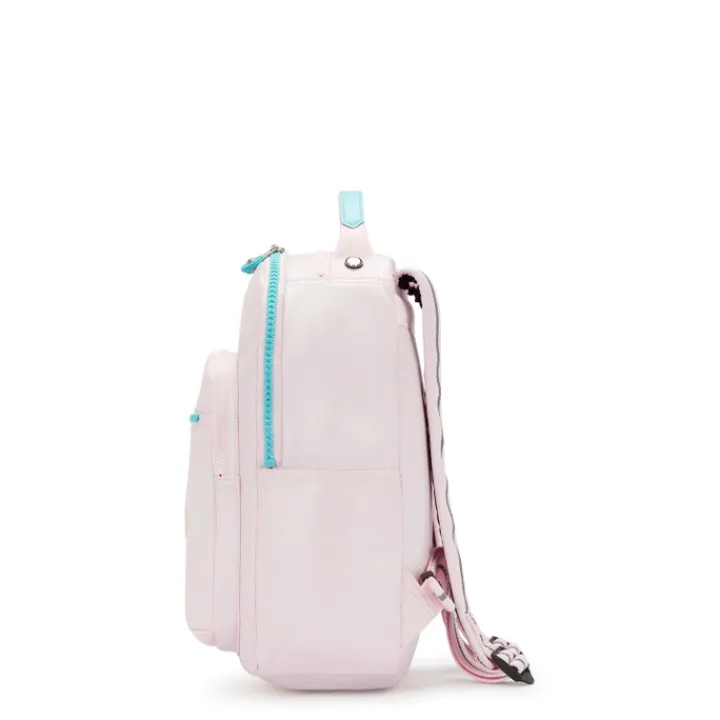 Kleine Rugzakken|Schoolrugzak>Kipling Seoul S pink met