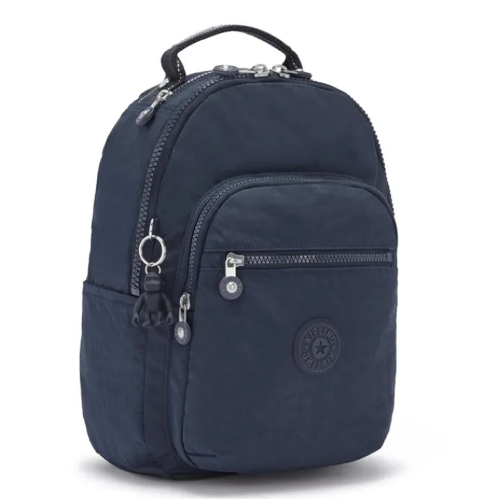 Kleine Rugzakken|Schoolrugzak>Kipling Seoul S Rugzak blue blue 2