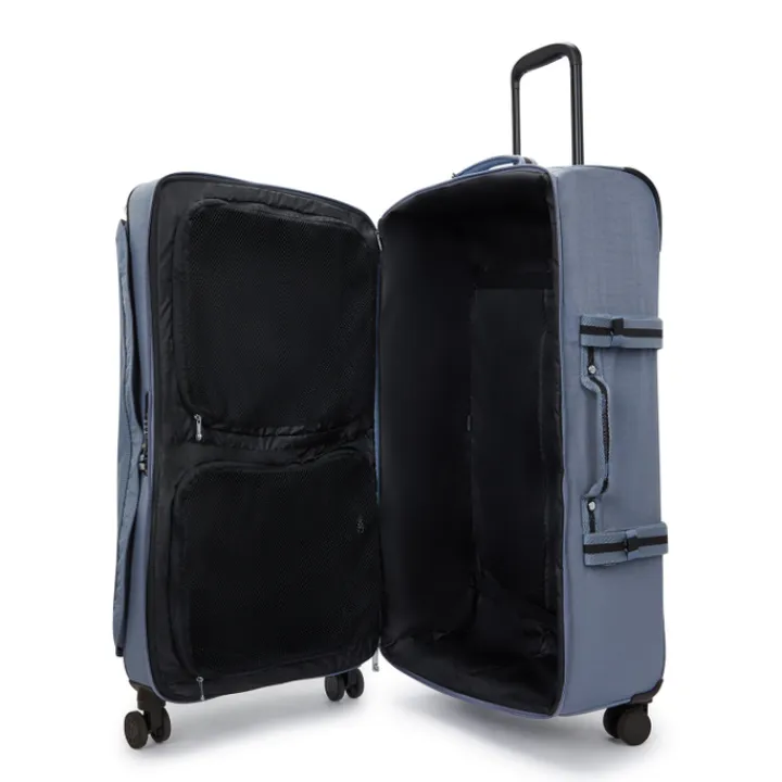 Reistrolleys|Reiskoffers>Kipling Spontaneous L blue stone