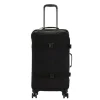 Zachte Koffers|Reiskoffers>Kipling Spontaneous M black noir