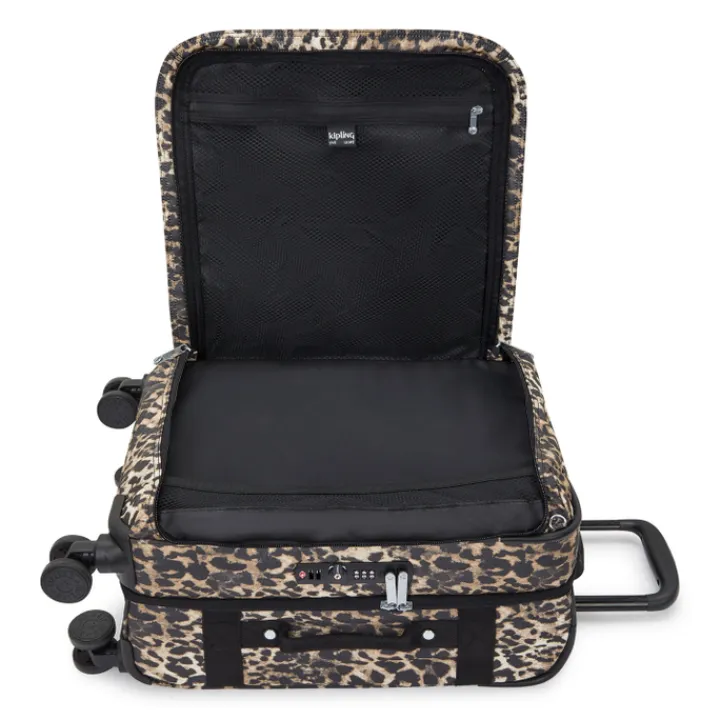 Handbagage Trolleys|Reistrolleys>Kipling Spontaneous S prt ac wild leopard