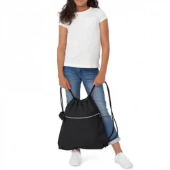 Heren Schooltassen|Dames Schooltassen>Kipling Supertaboo Gymsack true blue tonal