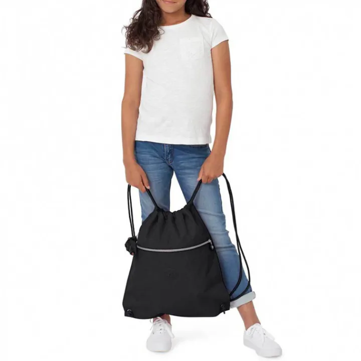 Heren Schooltassen|Dames Schooltassen>Kipling Supertaboo Gymsack true blue tonal