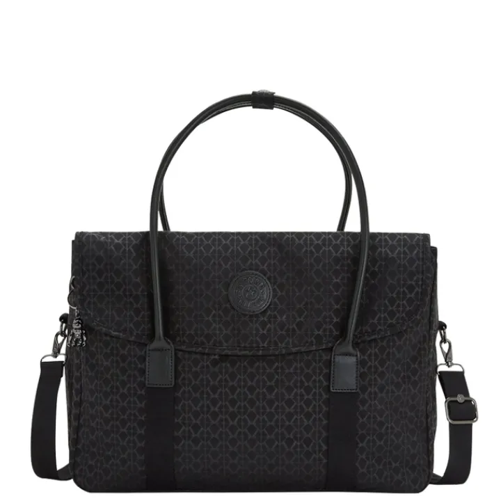 15 Inch Laptoptassen|Laptop Schoudertassen>Kipling Superworker signature emb