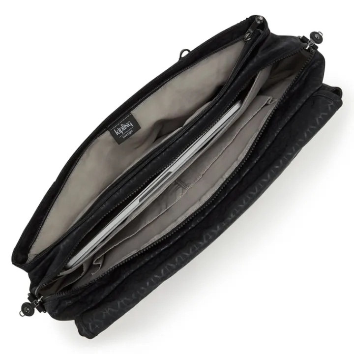 15 Inch Laptoptassen|Laptop Schoudertassen>Kipling Superworker signature emb