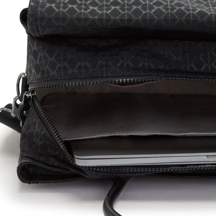 15 Inch Laptoptassen|Laptop Schoudertassen>Kipling Superworker signature emb