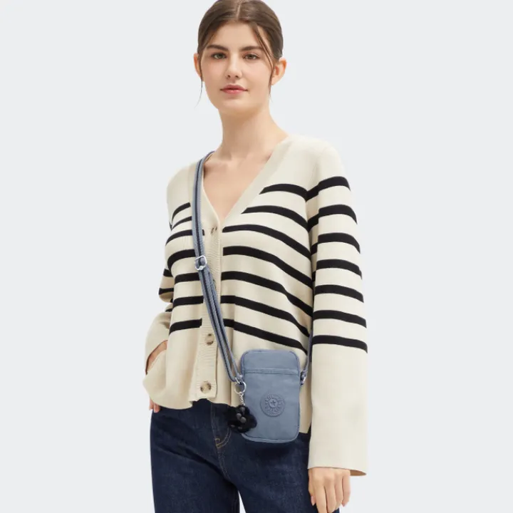 Schoudertassen|Crossbody>Kipling Tally blue stone
