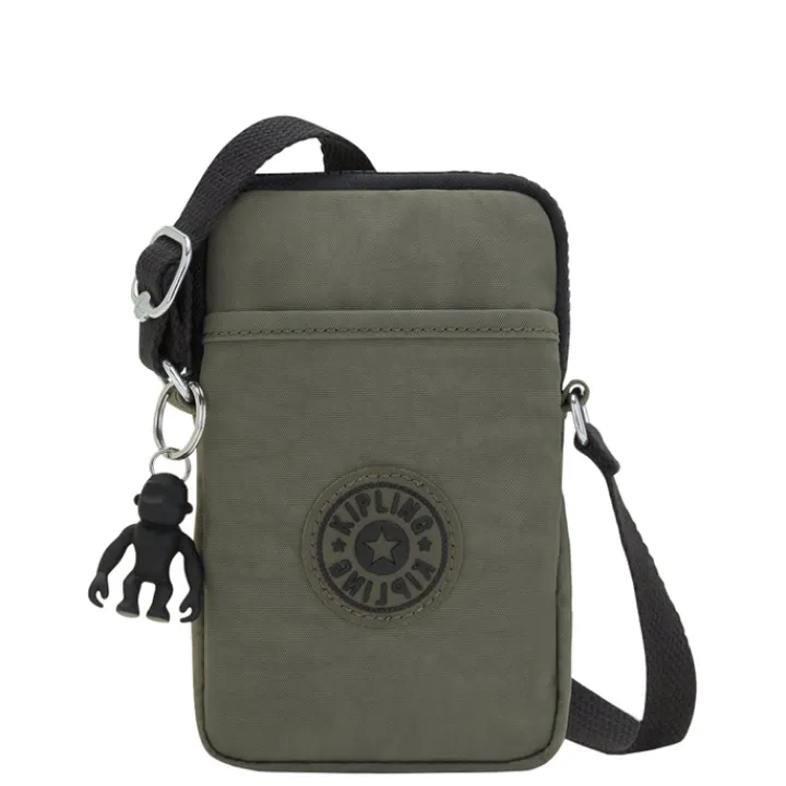 Schoudertassen|Crossbody>Kipling Tally green moss