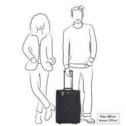 Kleine Reistassen|Handbagage Reistassen>Kipling Teagan C black noir