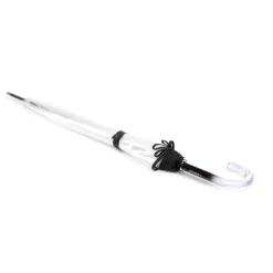 Paraplu'S>Knirps C.760 Stick Transparent solid black