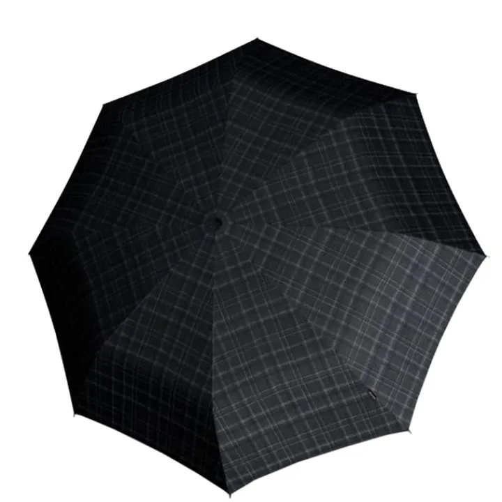 Paraplu'S>Knirps T-200 Medium Duomatic Paraplu checks black