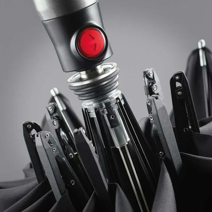Paraplu'S>Knirps T-200 Medium Duomatic Paraplu black