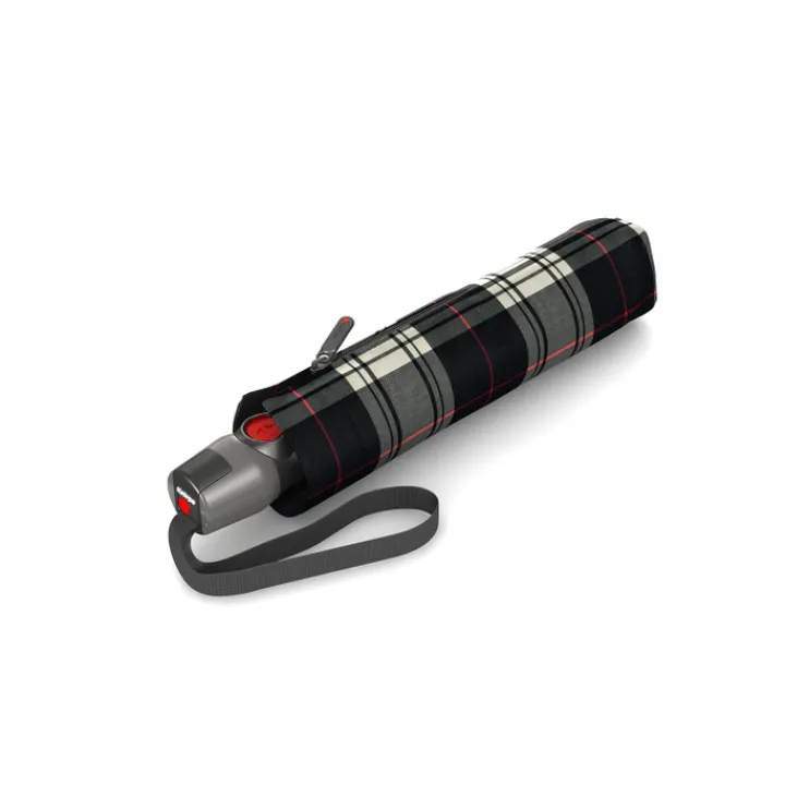 Paraplu'S>Knirps T-200 Medium Duomatic Paraplu checked 528