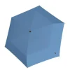 Paraplu'S>Knirps U.200 Ultra Light Duomatic Paraplu UV Protection blue with black coating