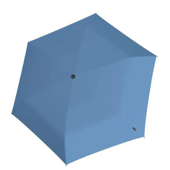 Paraplu'S>Knirps U.200 Ultra Light Duomatic Paraplu UV Protection blue with black coating
