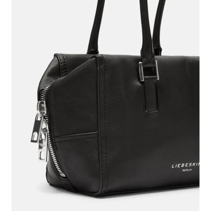 Schoudertassen|Fashion Tassen>Liebeskind Kayla Archive Satchel S black